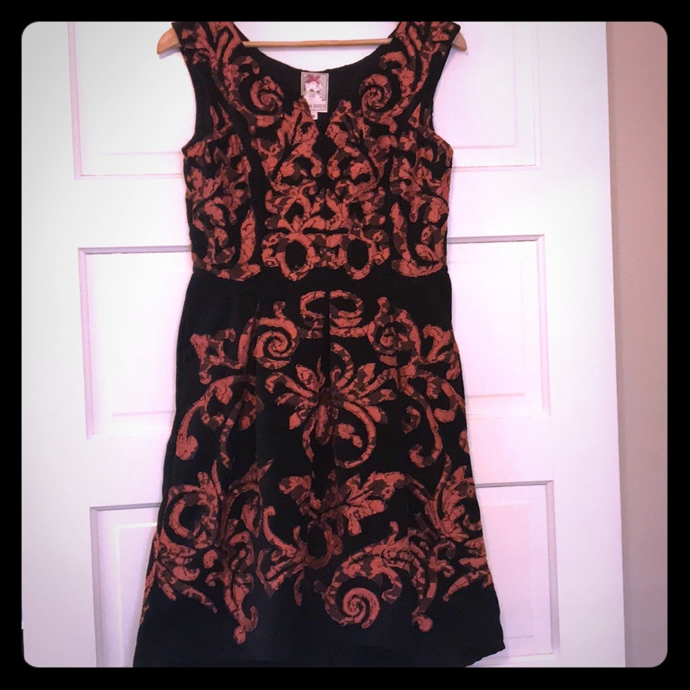 {yoana baraschi} brocade lace dress
